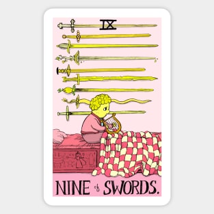 Lemonhope as 8 of Swords Sticker